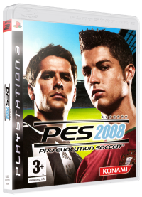 Pro Evolution Soccer 2008 PAL Playstation 3 PAL box art